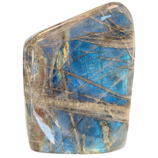 Bloc de Labradorite poli  0.500kg