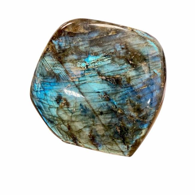 Bloc de Labradorite poli  0.985kg