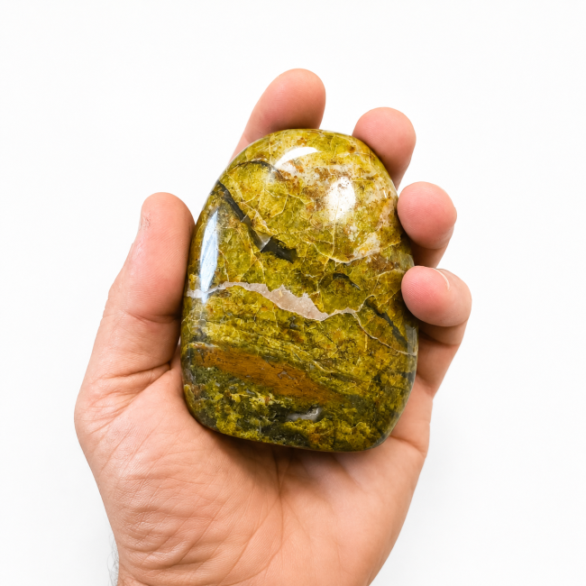 Bloc opale verte polie 0.300kg