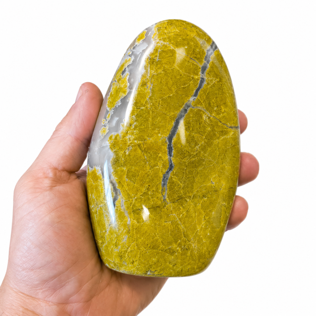 Bloc opale verte polie 0.870kg