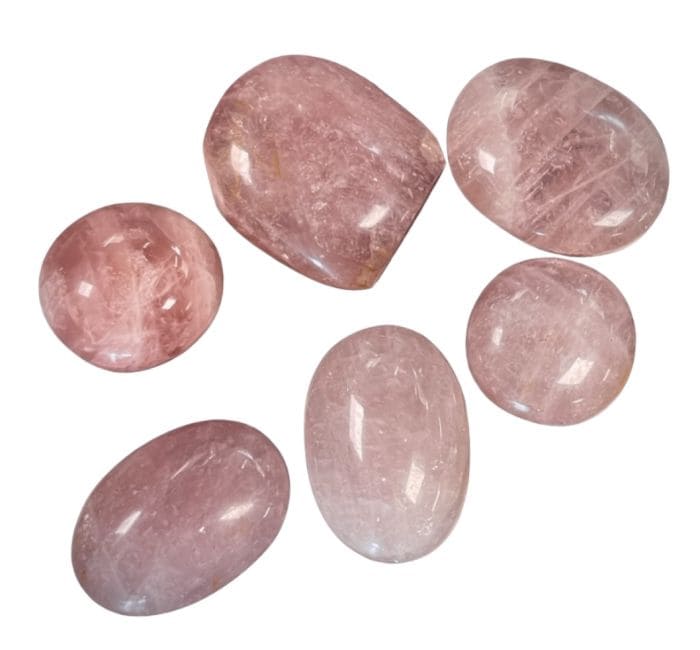 Blocs de Quartz Rose polis 1kg