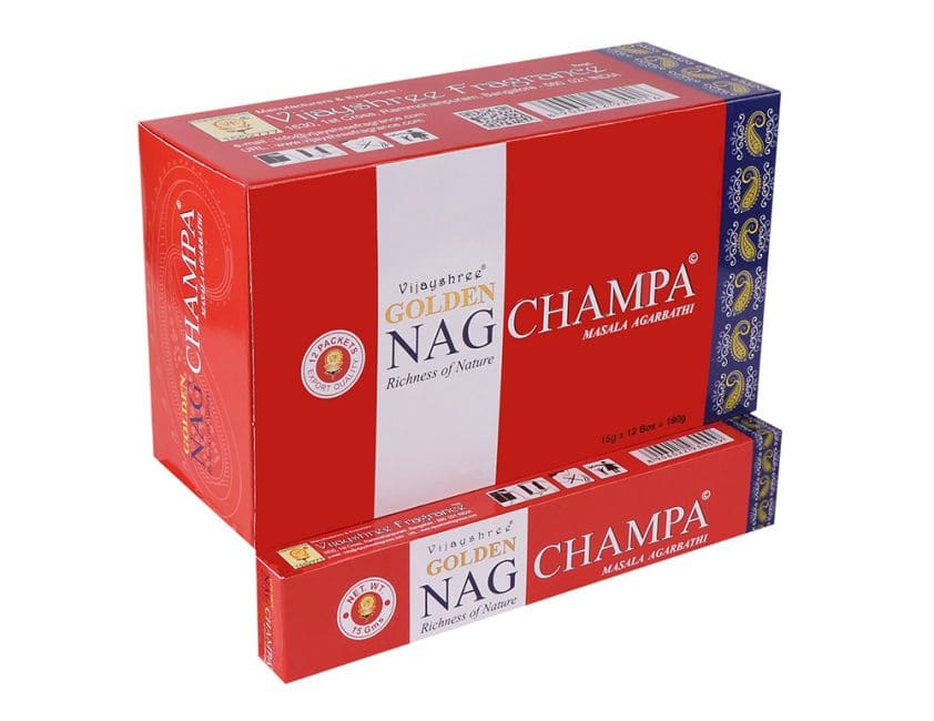 Encens Vijayshree Golden Nag Champa 15g