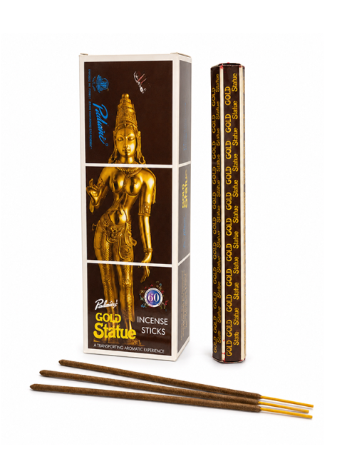 Encens Padmini Gold Statue Hexa 20 bâtonnets chez Arabesk