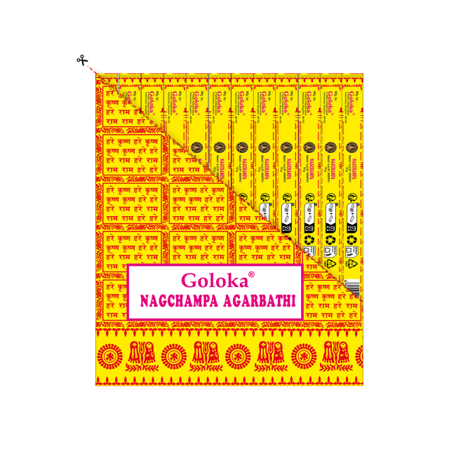 Encens Goloka Nag Champa 15g 2026 chez Arabesk|fr