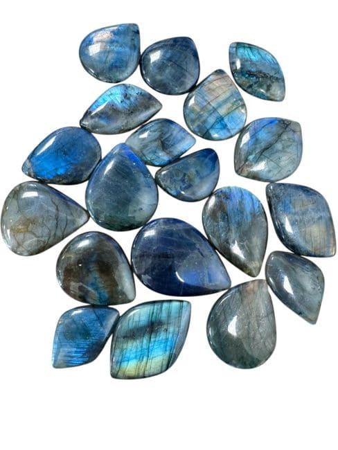 Pendentifs Labradorite Percés largeur 200gr chez Arabesk