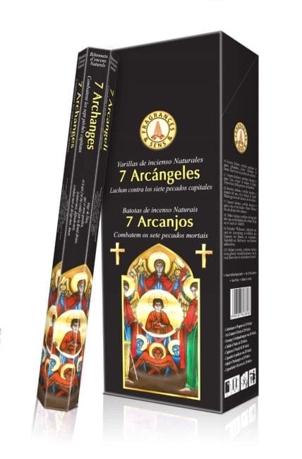 Encens Fragrances&Sens  masala 7 Archanges 20bts chez Arabesk