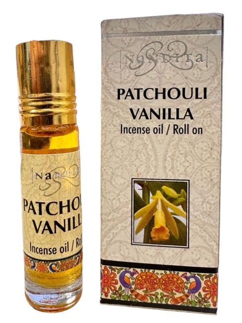 Huile parfumée Nandita Patchouli Vanille 8ml