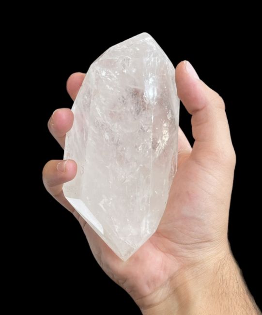 Prismes de cristal de roche de Madagascar - 7 pièces 1.482k