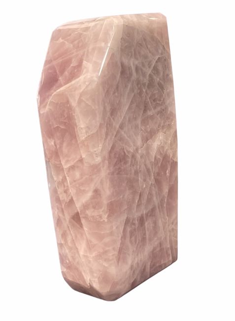 Bloc de Quartz Rose poli 1.827kg