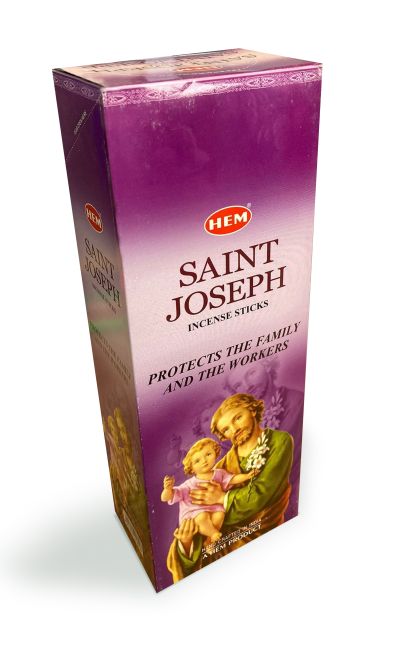 Encens hem Saint Joseph (violet) hexa 20g