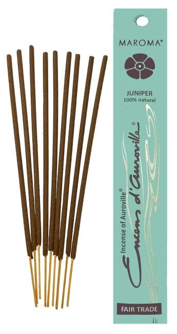 Encens d'Auroville Genévrier Juniper 5x 10 Sticks