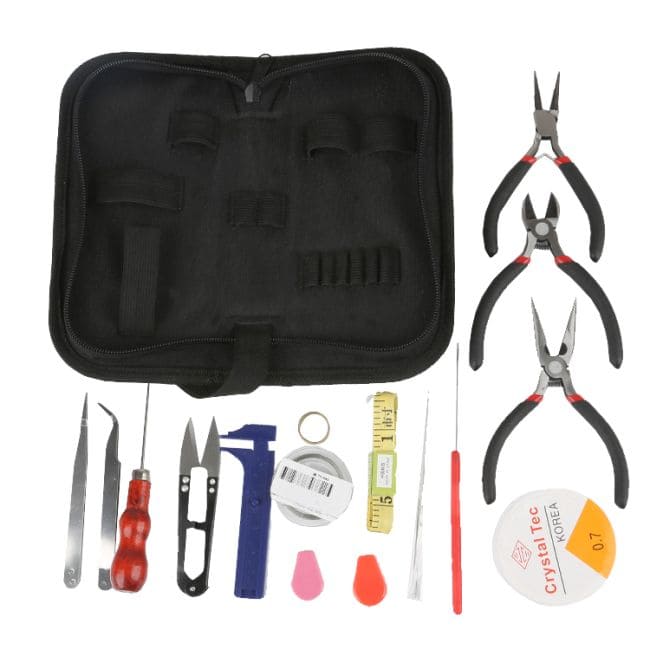 Kit de 16 outils pour bijoux en perles