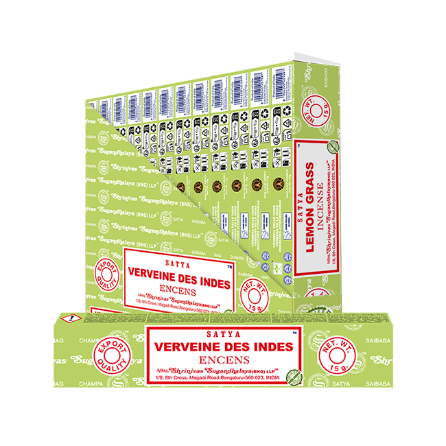 Encens Satya Lemon Grass chez Arabesk
