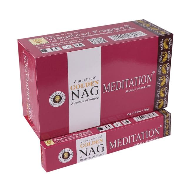 Encens Vijayshree Golden Nag Meditation 15g