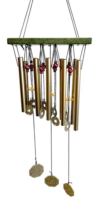 Rechtes Glockenspiel Bronze Feng Shui 54cm