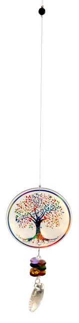 Cristal Arbre de Vie/ 7 Chakras 45 cm