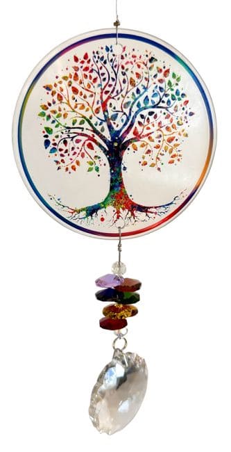 Cristal Arbre de Vie/ 7 Chakras 45 cm