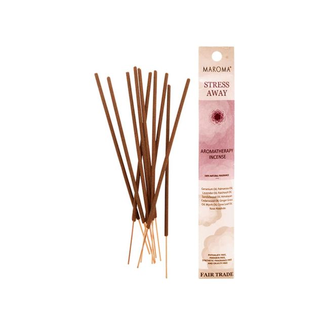 Encens Maroma Spa Aromathérapie Stress Away 5x 10 Sticks