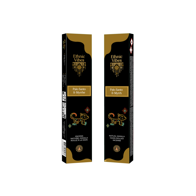 Encens Fragrances & Sens Ethnic Vibes Palo Santo & Myrrhe Masala 15g chez Arabesk|fr
