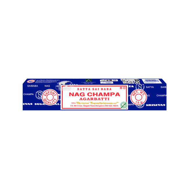 Encens Satya Sai Baba Nag Champa 15g chez Arabesk|fr