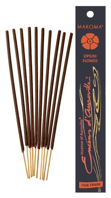 Encens d'Auroville Opium 5x 10 Sticks