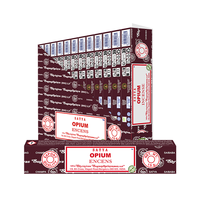 Encens Satya Opium 15g chez Arabesk