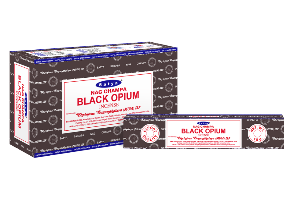 Encens Satya Black Opium 15g chez Arabesk