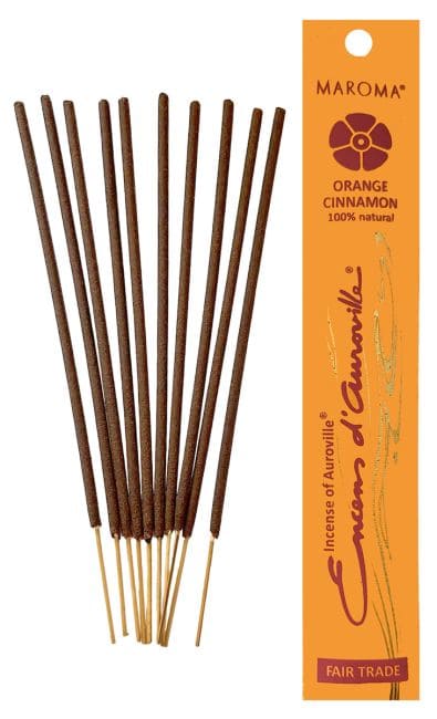 Encens d'Auroville Orange Cannelle 5x 10 Sticks