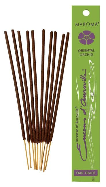 Encens d'Auroville Orchidée Orientale 5x 10 Sticks