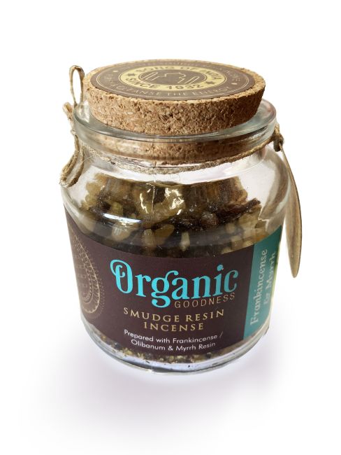 Organic Goodness Smudge Frankincense, Oliban et Myrrh x 2 pcs