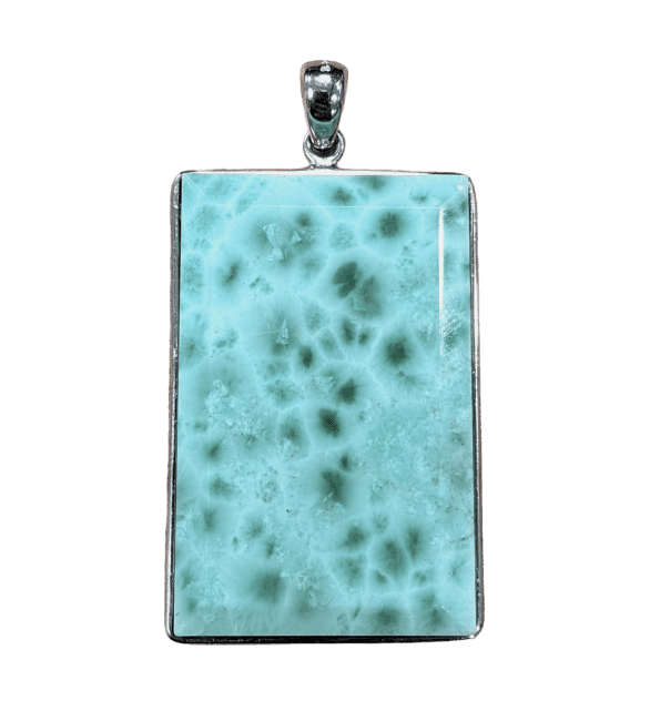 Pendentif Argent 925 Larimar AA 19.54g