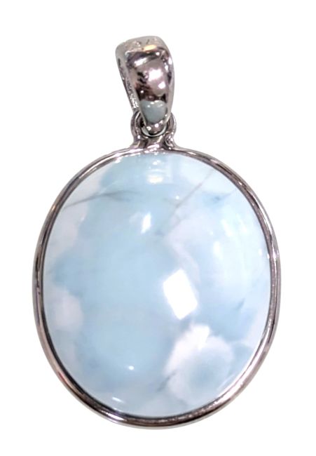 Pendentif Argent 925 Larimar AA 2,44g