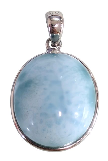 Pendentif Argent 925 Larimar AA 2,32g