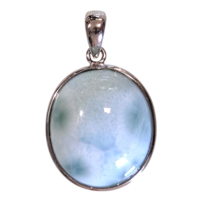Pendentif Argent 925 Larimar AA 1,73g