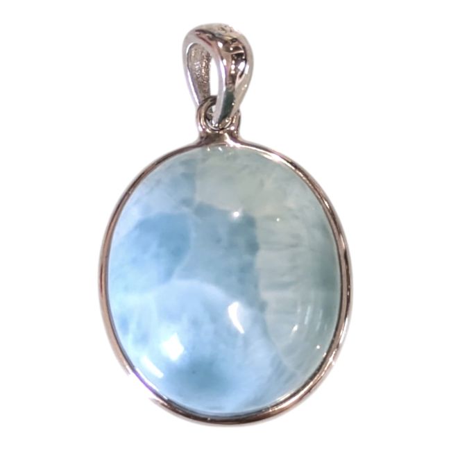Pendentif Argent 925 Larimar AA 2,43g