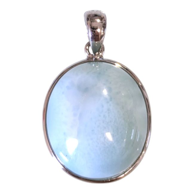 Pendentif Argent 925 Larimar AA 2,38g