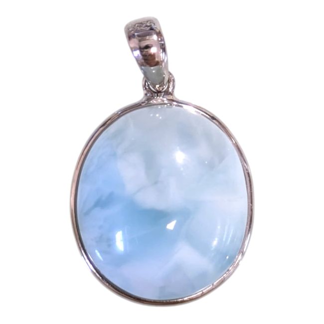 Pendentif Argent 925 Larimar AA 2,45g