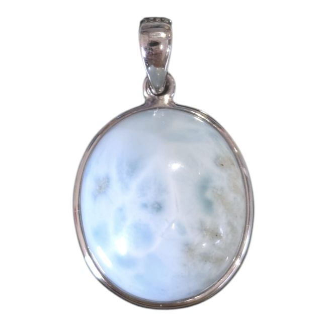 Pendentif Argent 925 Larimar AA 2,34g