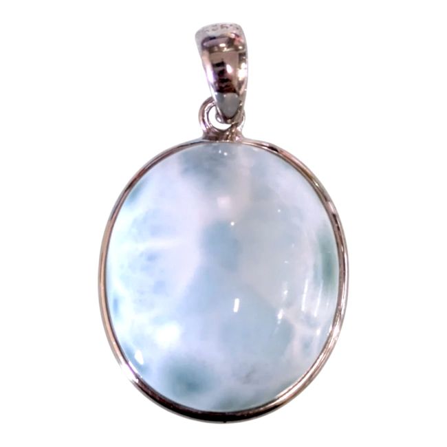 Pendentif Argent 925 Larimar AA 2,47g