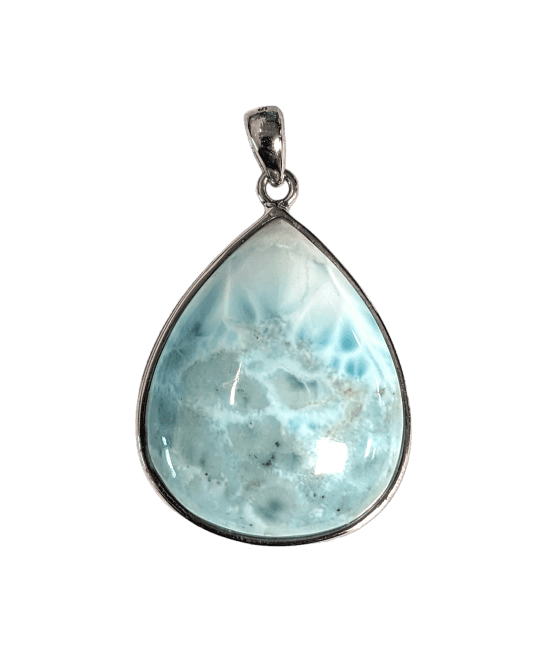 Pendentif Argent 925 Larimar AA 10.65g