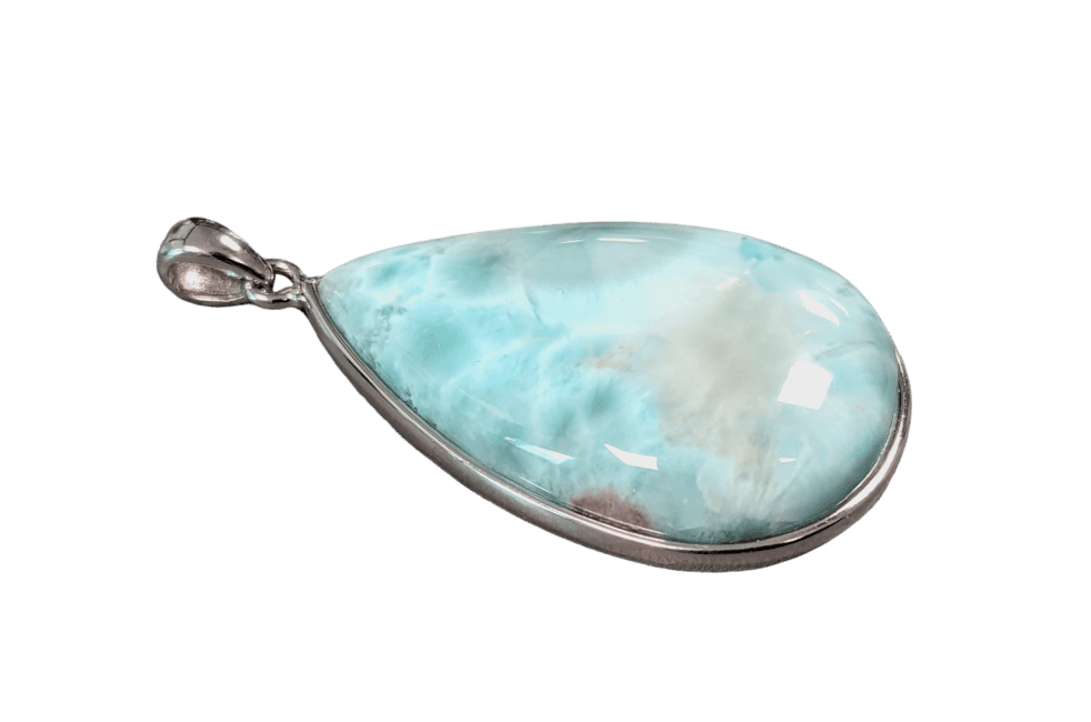 Pendentif Argent 925 Larimar AA 11g