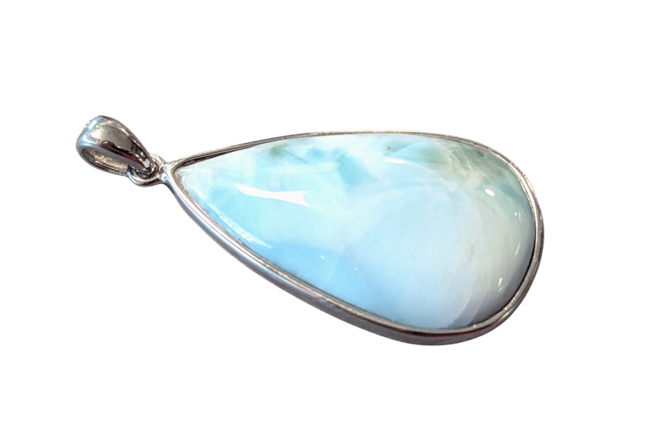 Pendentif Argent 925 Larimar AA 8.62g