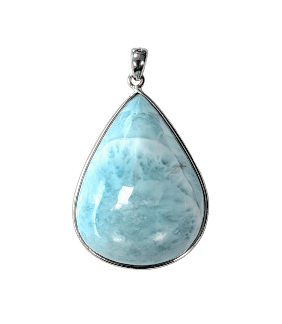 Pendentif Argent 925 Larimar AA 16.7g