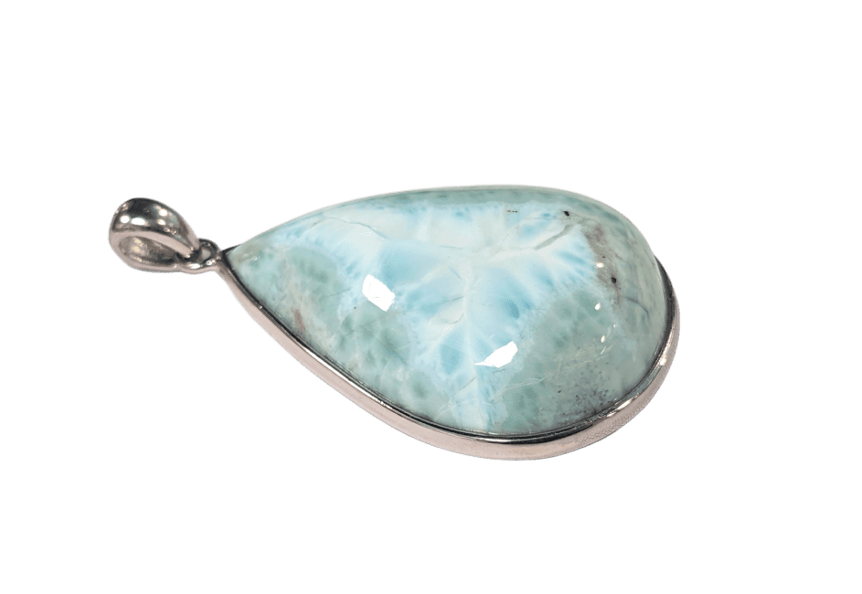 Pendentif Argent 925 Larimar AA 14.41g