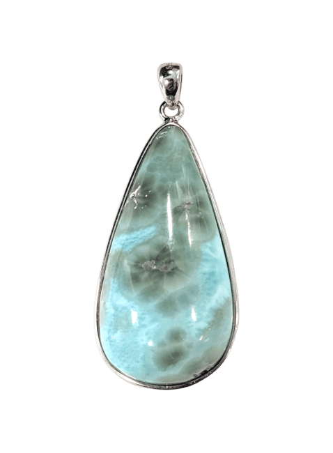 Pendentif Argent 925 Larimar AA 10.58g