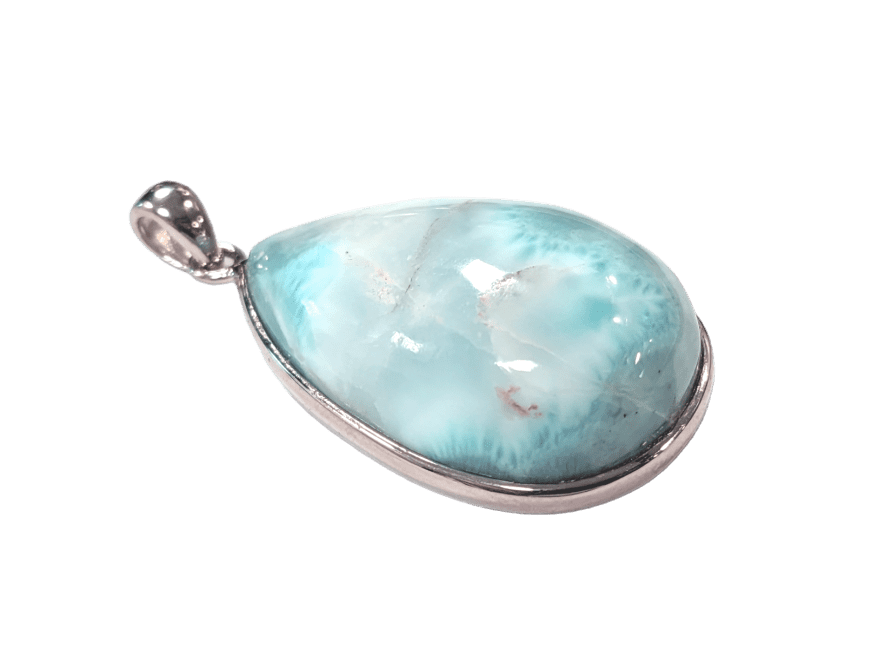 Pendentif Argent 925 Larimar AA 10.3g