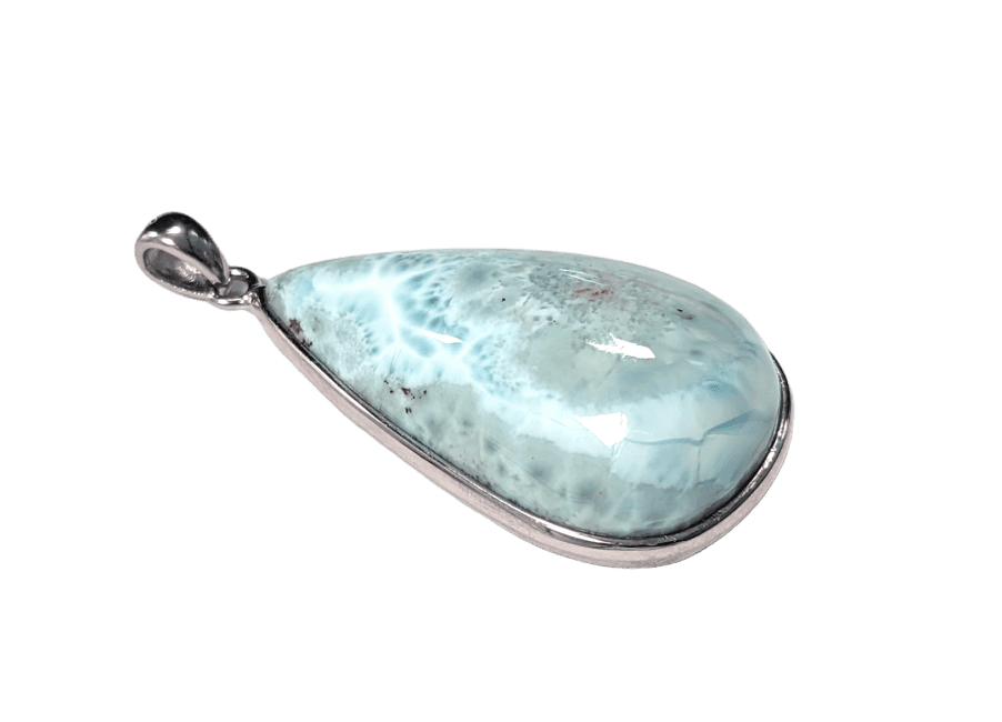 Pendentif Argent 925 Larimar AA 10.78g