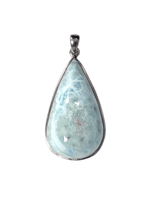 Pendentif Argent 925 Larimar AA 10.78g