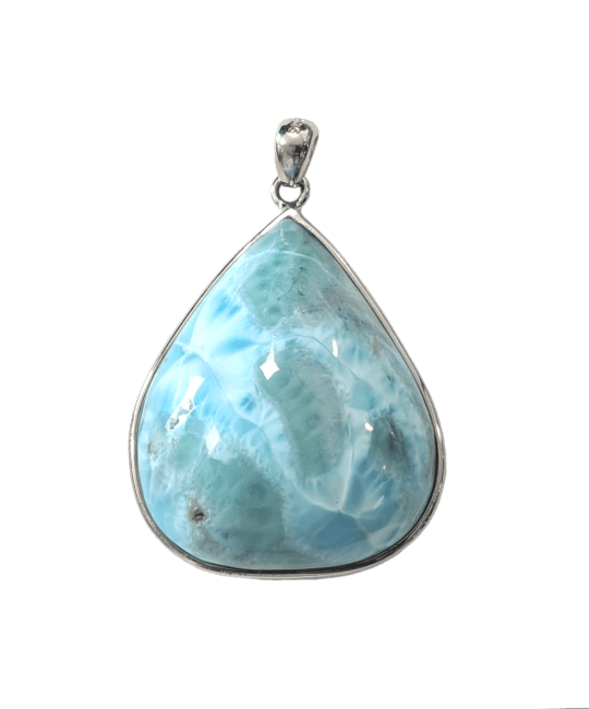 Pendentif Argent 925 Larimar AA 14.78g