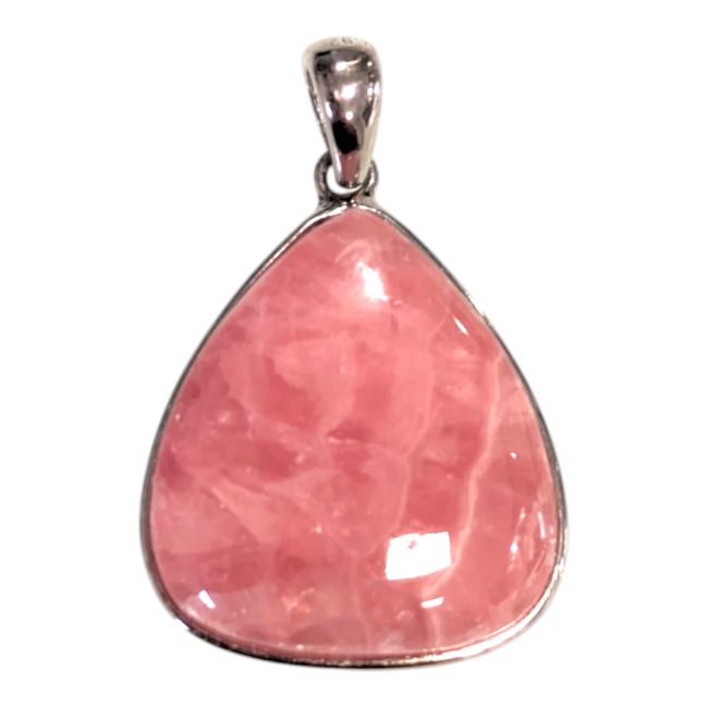 Pendentif Argent 925 Rhodochrosite Argentine AAA 1 pièces 3g